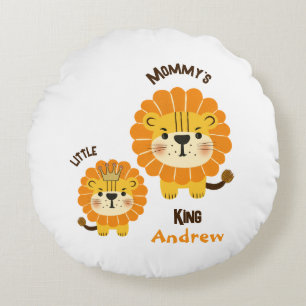 Little lion round pillow