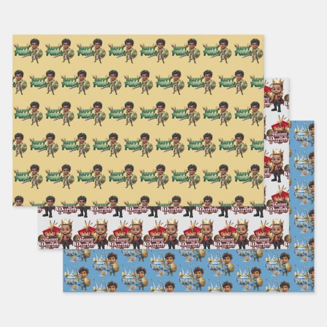 Little Lites Wrapping Paper Sheets (Set)