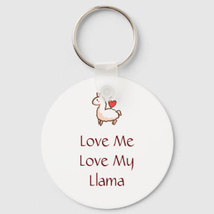 Little Llama Keychain
