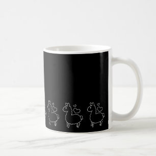 Little Llama Silhouette Coffee Mug
