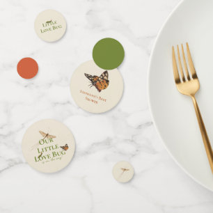 Little Love Bug Baby Shower Gender Neutral  Confetti