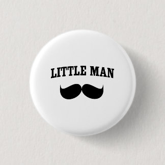 Little Man 1 Inch Round Button
