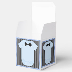 Little Man Baby Boy Shower Favor Box