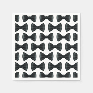 Little Man Bow Tie Themed Baby Shower Napkin