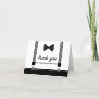 Little Man Boy Black Grey Bow Tie baby shower 