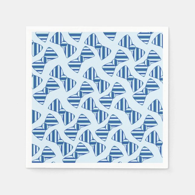 Little Man Boy's 1st Birthday Party Napkin (Front)