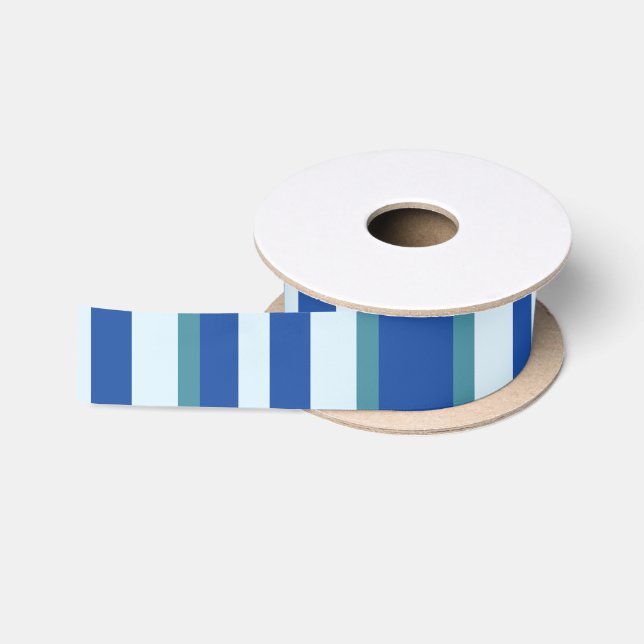 Little Man Boy's 1st Birthday Party Satin Ribbon (Spool)
