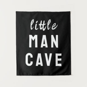 Little Man Cave Boy's Room Playroom Nursery Wall Tapestry