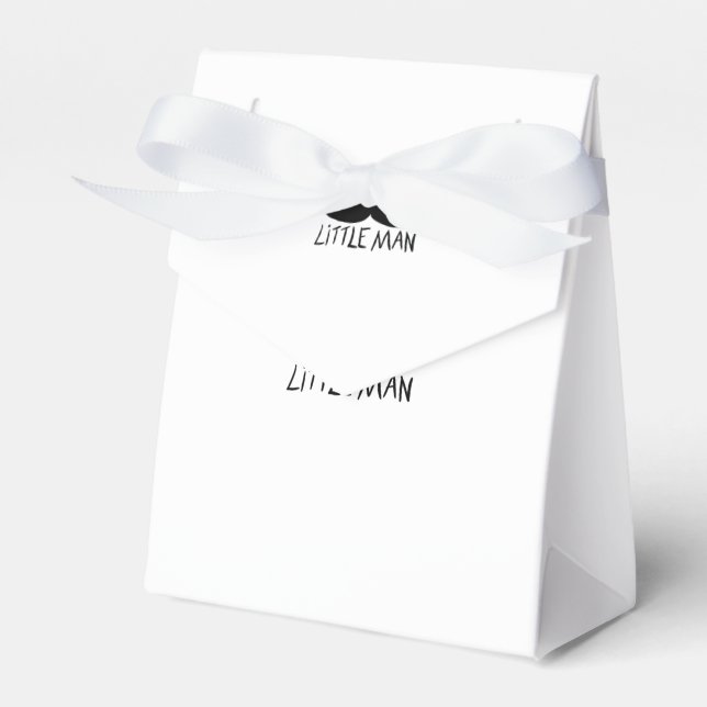 Little Man Favor Box (Front Side)