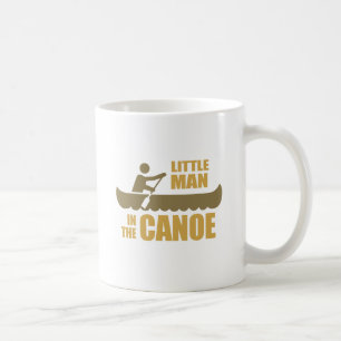 Little man in the canoe coffee mug