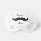 Little Man Moustache Baby Pacifier
