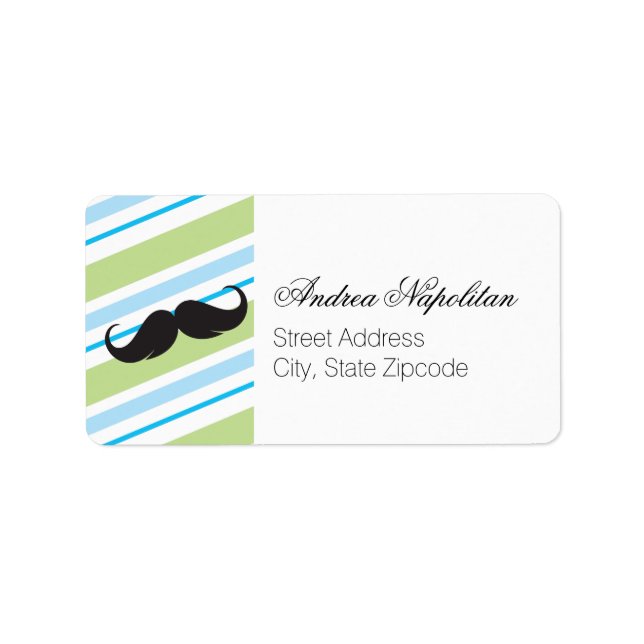 Little Man | Return Address Label (Front)