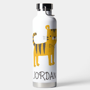 Little Man   Tiger Bow Tie Water Bottle