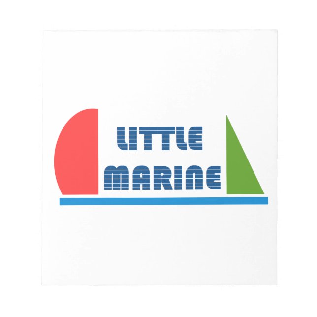 little marine notepad (Front)