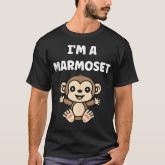 Little Marmosets Monkey Animals Funny I39M A T-Shirt