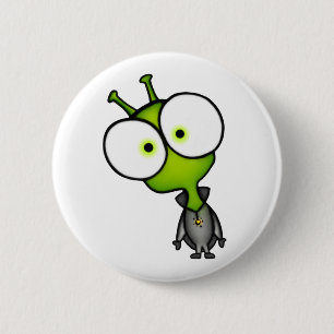 Little Martian 2 Inch Round Button