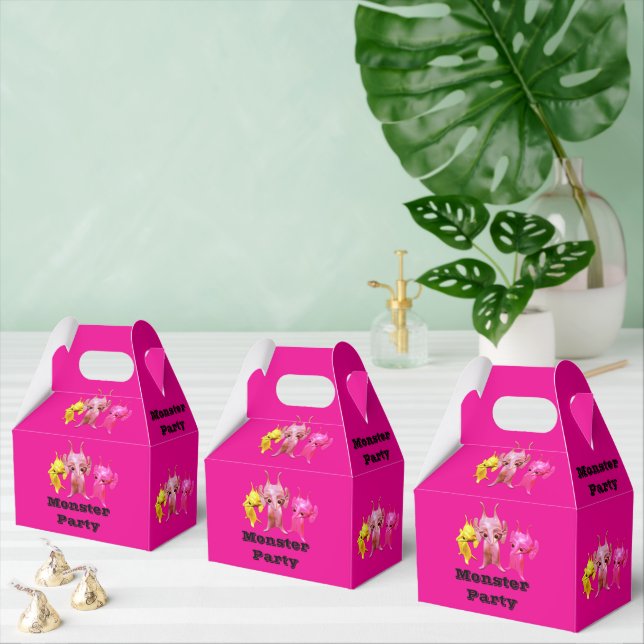 Little Martians, personalized for children. Favor Box (Multiple)