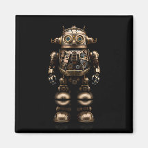 Little Mechanical Steampunk Style Robot
