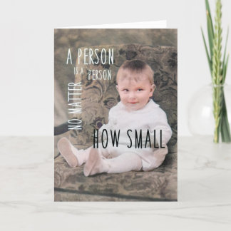 LITTLE MENACE Greeting Card