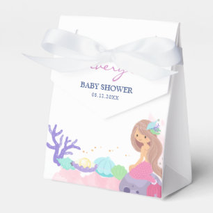 Little Mermaid Baby Shower Favour Box