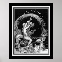 "Little Mermaid" ca. 1920s -Ida Rentoul Outhwaite