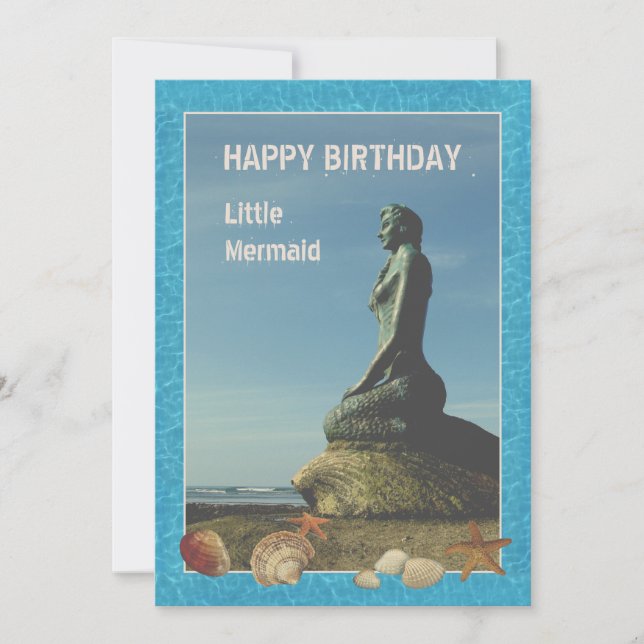 Little Mermaid Card (Front)