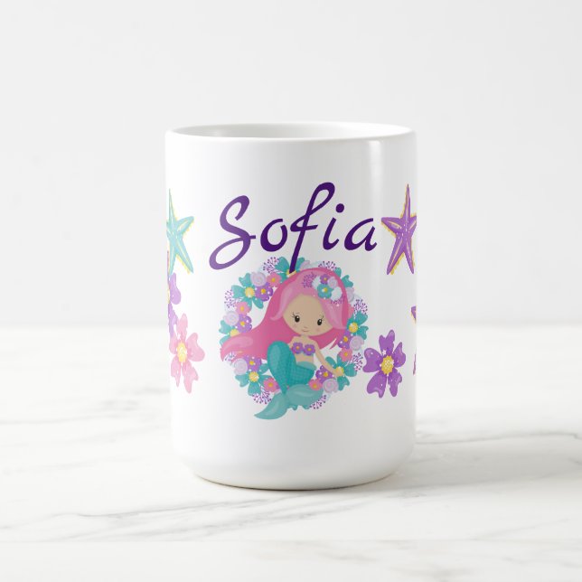 little mermaid coffee mug (Center)