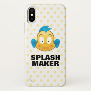 Little Mermaid Emoji   Flounder iPhone X Case