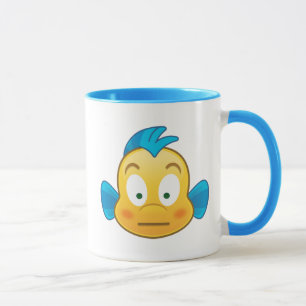 Little Mermaid Emoji Flounder Mug