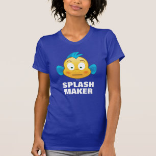 Little Mermaid Emoji Flounder T-Shirt