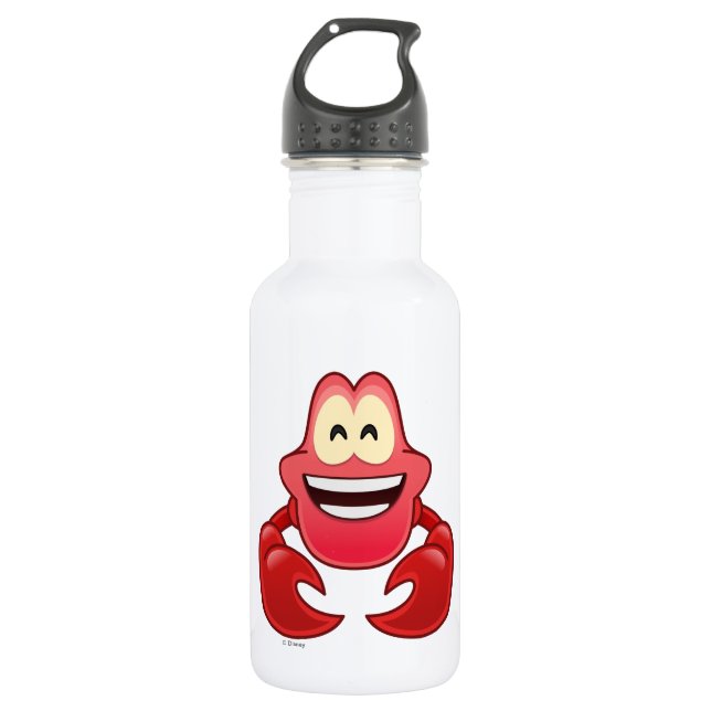 Little Mermaid Emoji | Sebastian 532 Ml Water Bottle (Front)