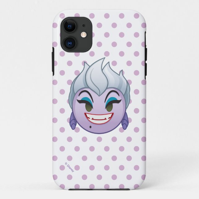 Little Mermaid Emoji | Ursula Case-Mate iPhone Case (Back)