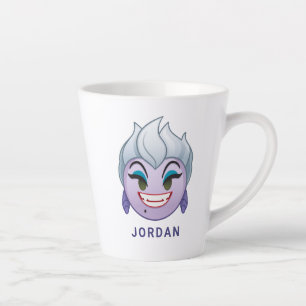 Little Mermaid Emoji   Ursula Latte Mug