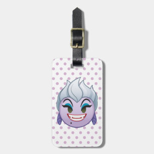 Little Mermaid Emoji Ursula Luggage Tag