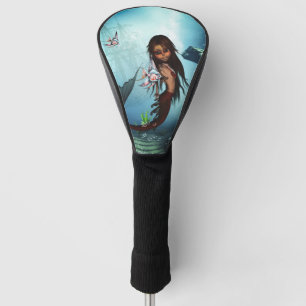 Little mermaid golf head cover