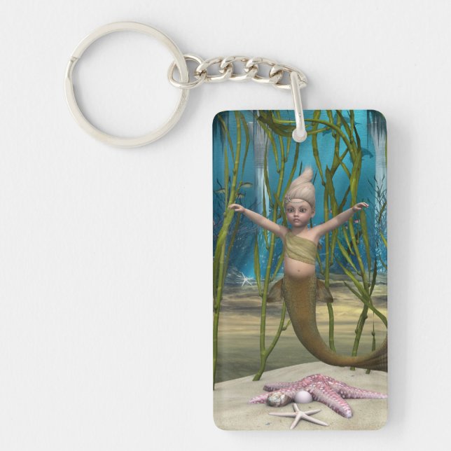 Little Mermaid Keychain (Front)
