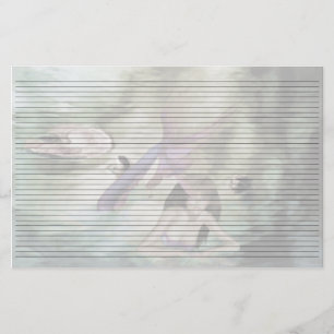 Little Mermaid Lined Stationery