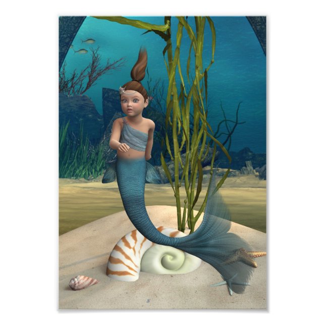 Little Mermaid Photo Print (Front)