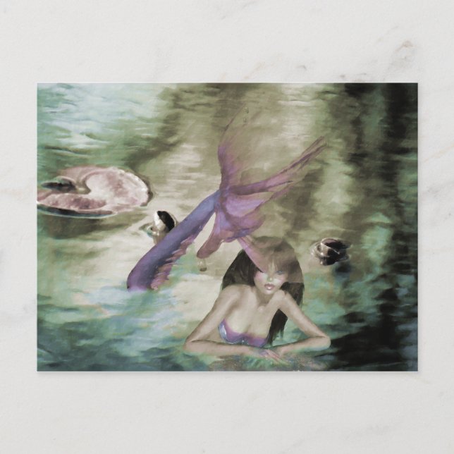 Little Mermaid Postcard (Front)
