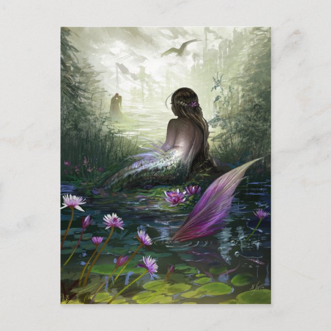 Little Mermaid Postcard (Front)