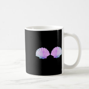 Little Mermaid Seashell Bra Costume Halloween Matc Coffee Mug