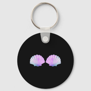Little Mermaid Seashell Bra Costume Halloween Matc Keychain
