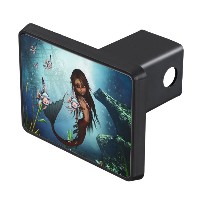 Little mermaid trailer hitch cover (Top Right)