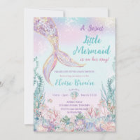 Little Mermaid Under the Sea Girl Baby Shower