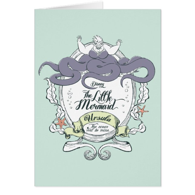 Little Mermaid | Ursula - The Ocean Will Be Mine (Front)