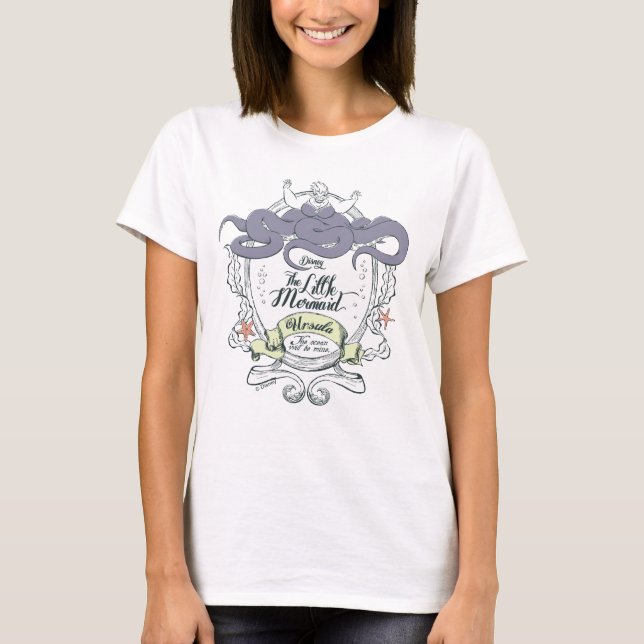 Little Mermaid | Ursula - The Ocean Will Be Mine T-Shirt (Front)
