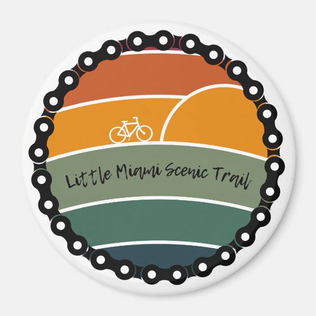 Little Miami Scene Trail Magnet (Front)