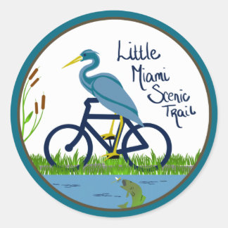 Little Miami Scenic Trail Heron Sticker