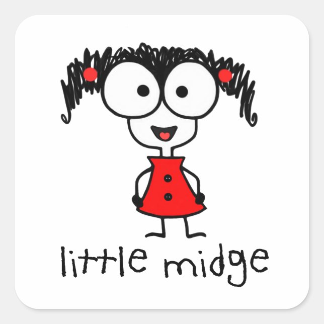 Little Midge Stickers (Front)