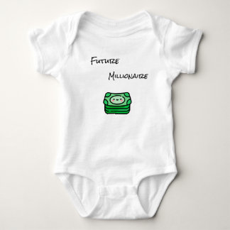 little Millionaire Baby Bodysuit